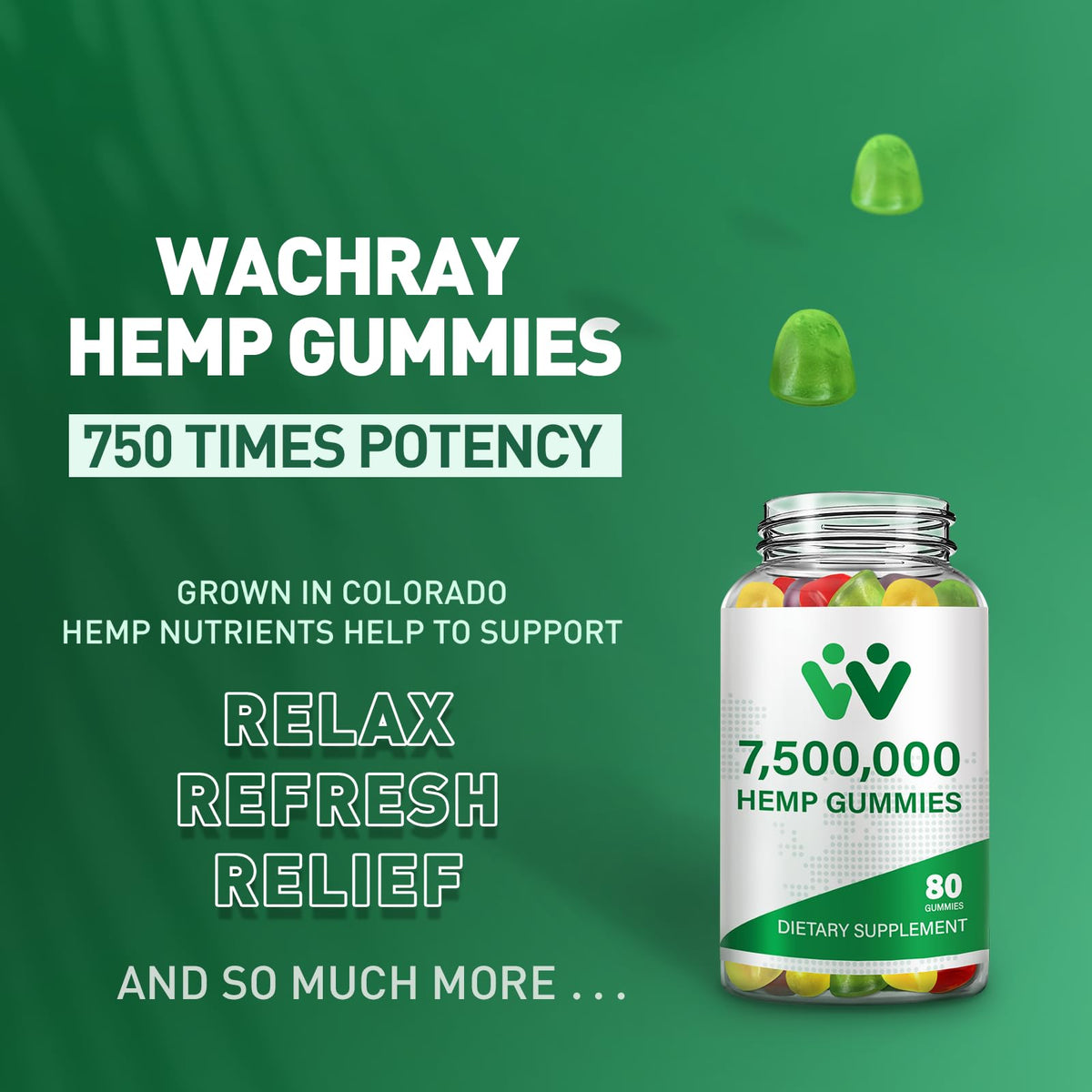 Organic Hemp Gummies 240 Count A83346