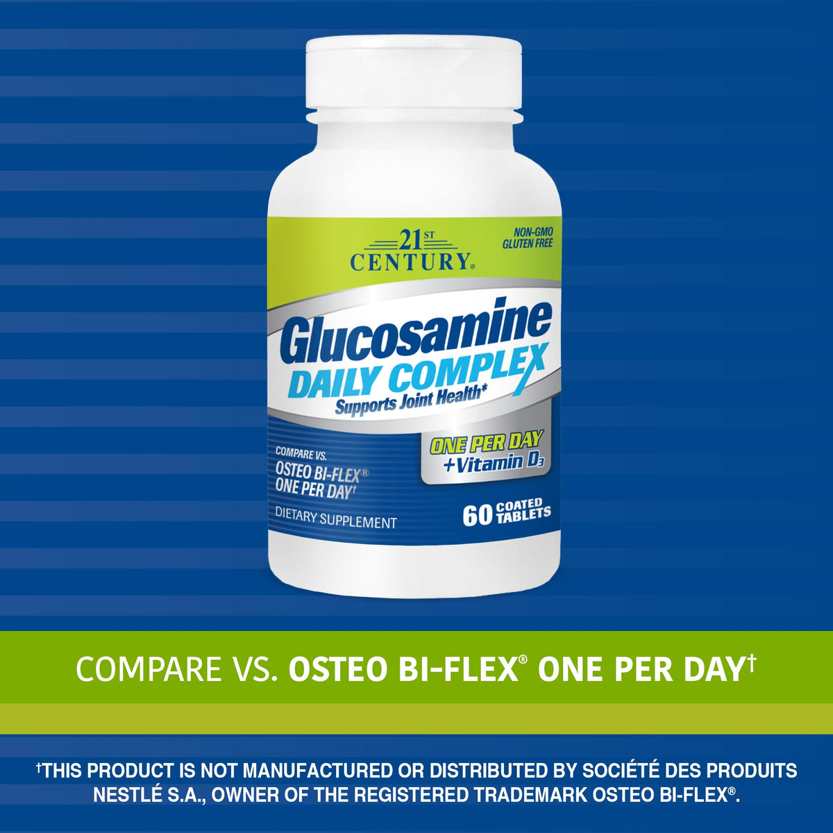 Glucosamine Daily Complex Tablets 60 Count V8194