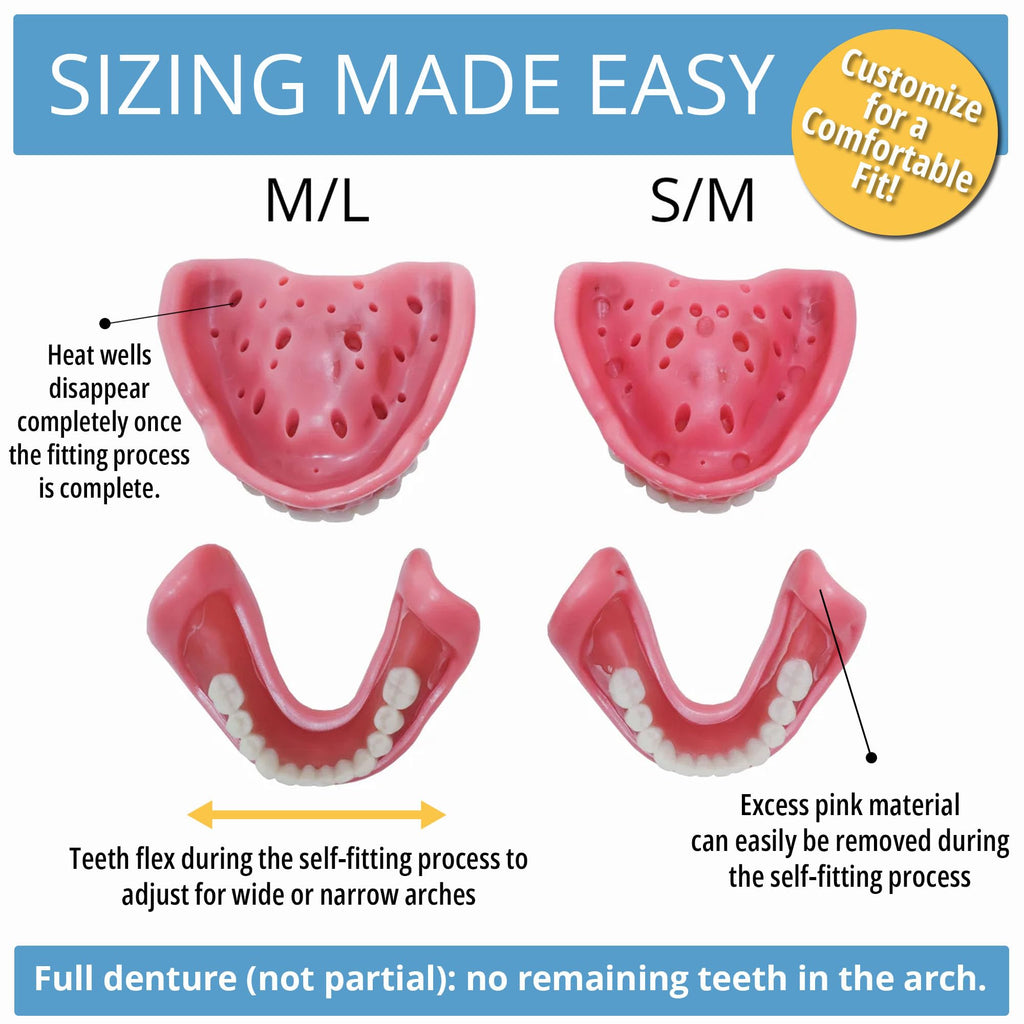 Boil-&-Bite Functional Denture Set U40346