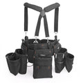 16-Pockets Adjustable Tool Belts with Suspenders C41101