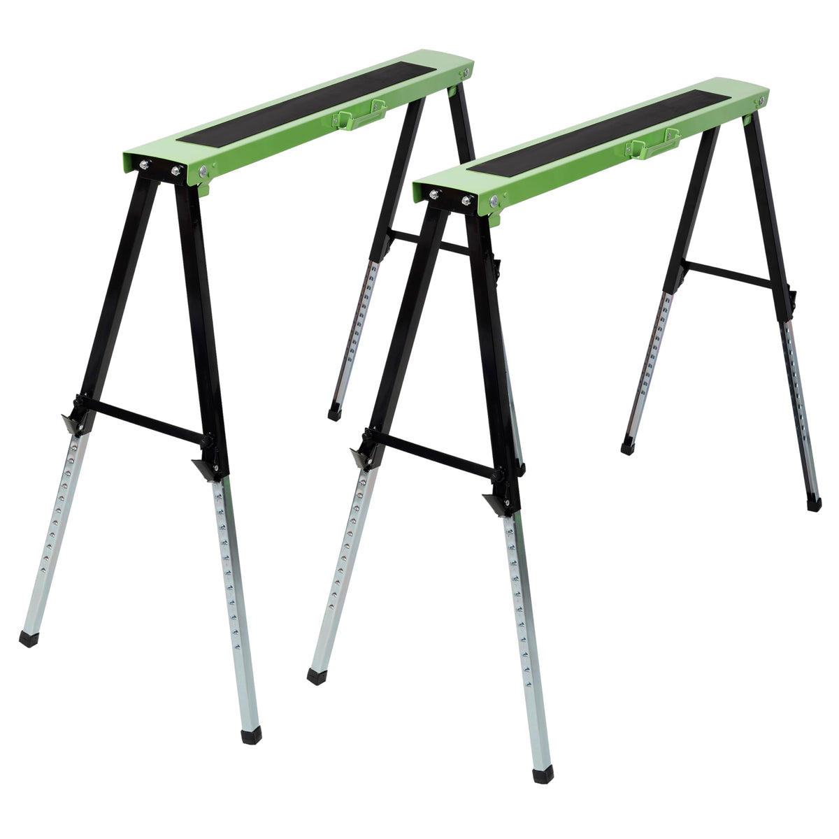 2 Pack Adjustable Folding Sawhorse U9191