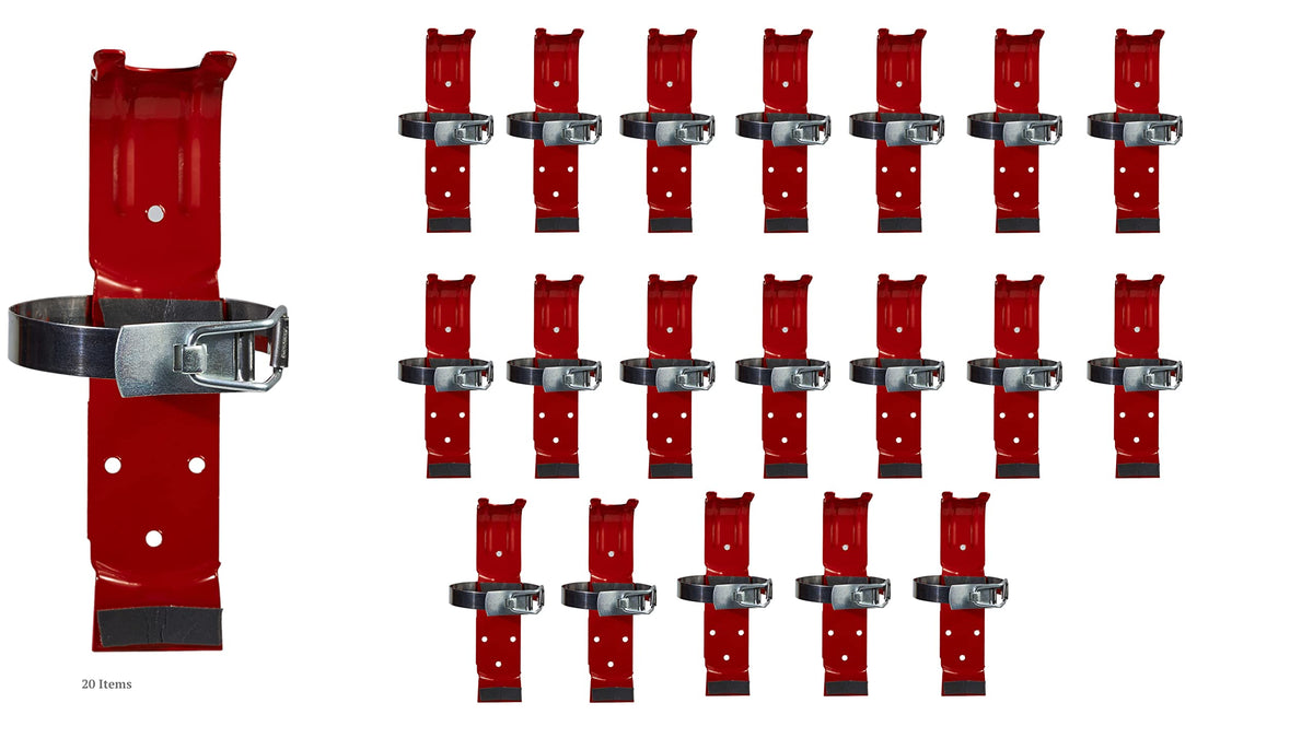 20 Pack 2.5 lb Fire Extinguisher Bracket H58244