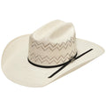 Ivory Shantung Western Hat E3735