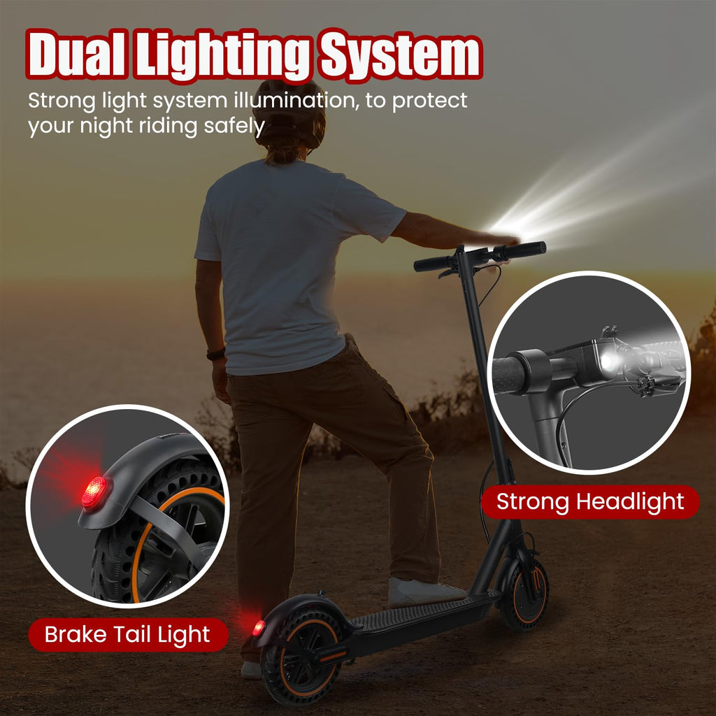 500W Foldable Electric Scooter with Dual Braking System D68144