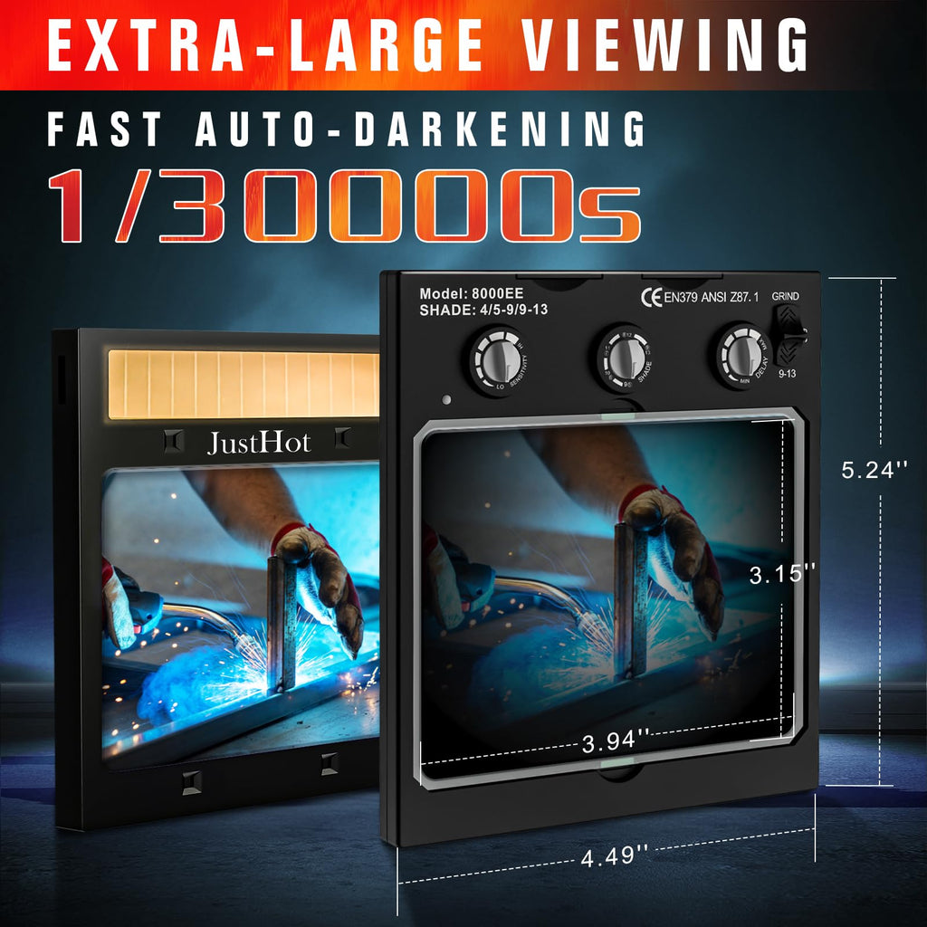 Auto Darkening True Color Welding Lens D672