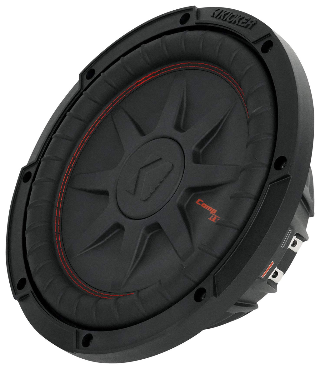 10in 1600W Slim Shallow Car Subwoofers with Mono Amplifier and Wire Kit A156
