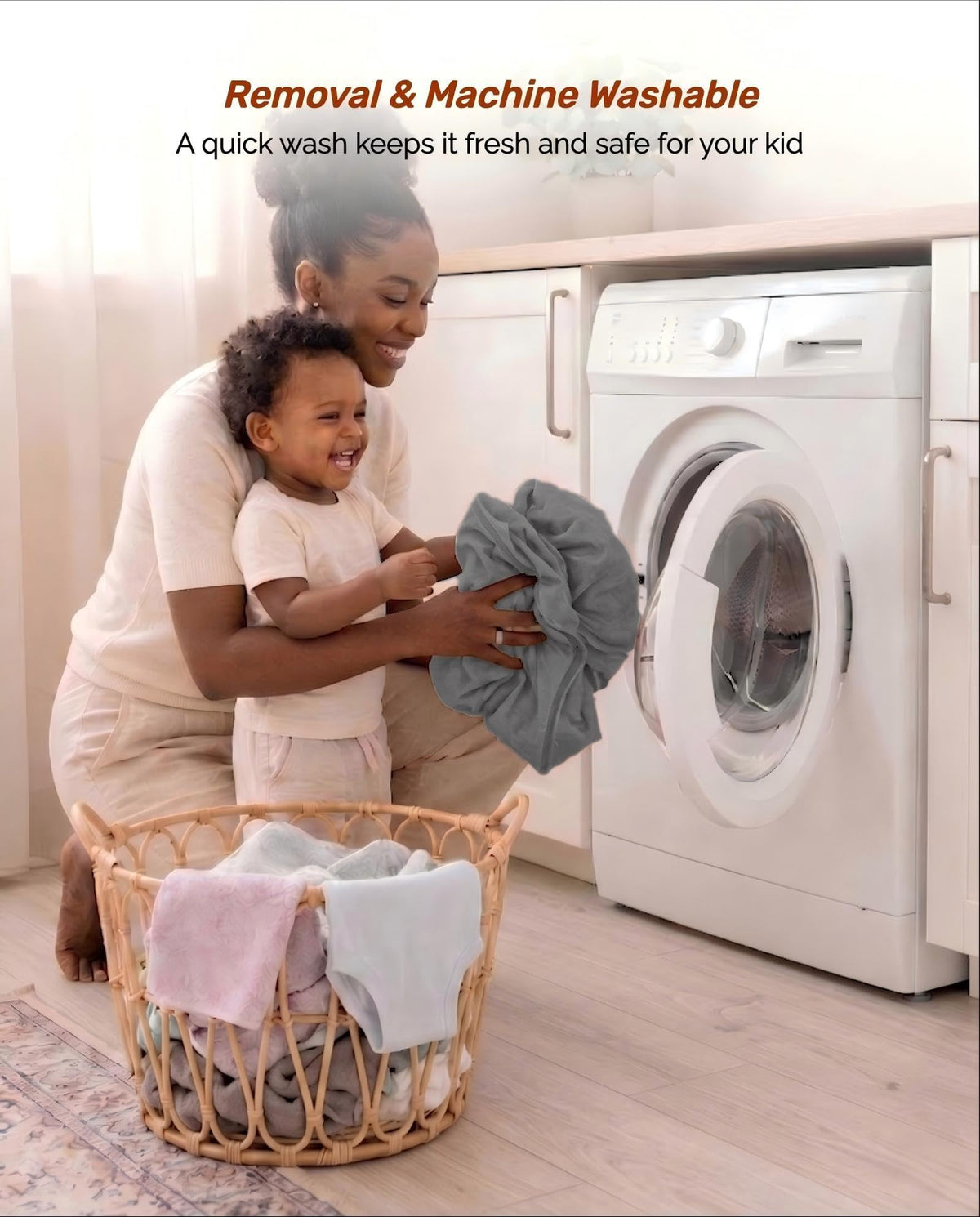Portable Foldable Washable Toddler Travel Bed S669002