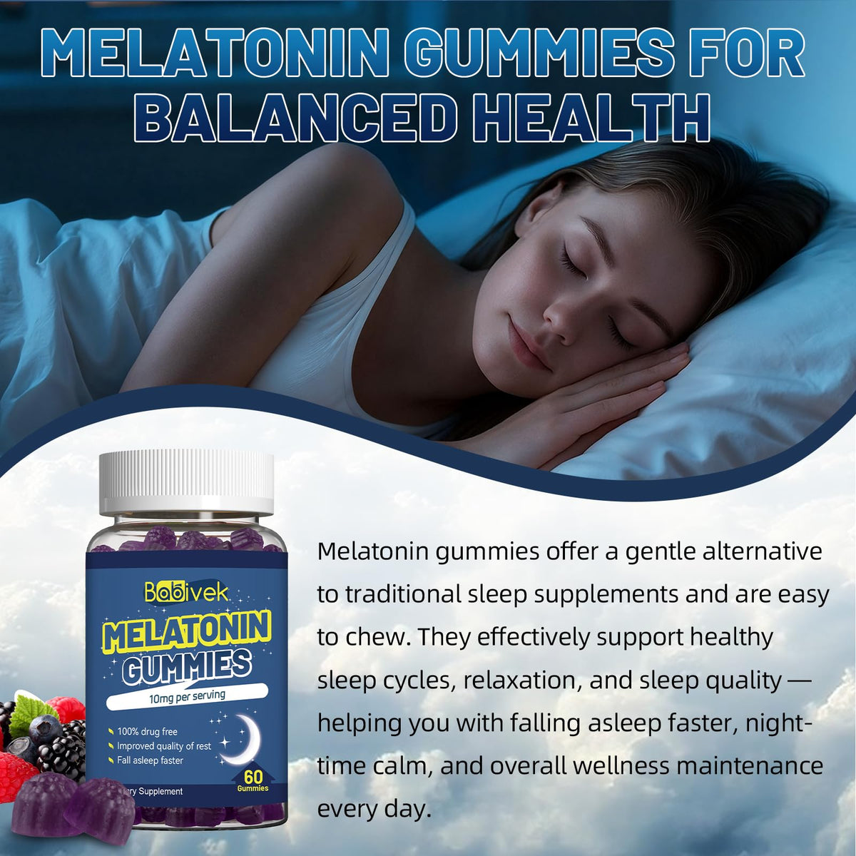 10mg Melatonin Gummies 60 Count Q15914