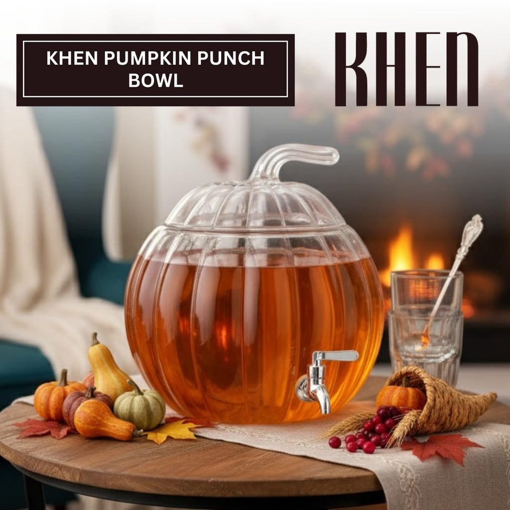 Glass Pumpkin Drink Dispenser 2 Gallon C645148
