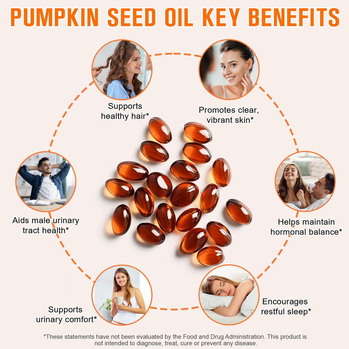 Pumpkin Seed Oil Capsules 1000mg 300 Softgels Z218