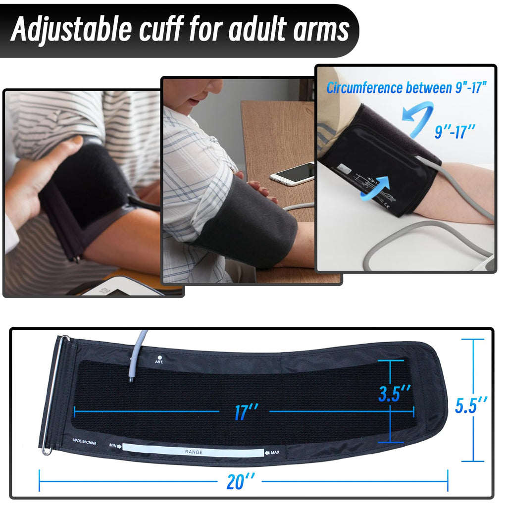 Large Blood Pressure Cuff 9"-16.5" C4207
