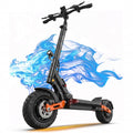 5600W Motor 46 MPH 27Ah Battery 10" Off Road Foldable Electric Scooter W546190