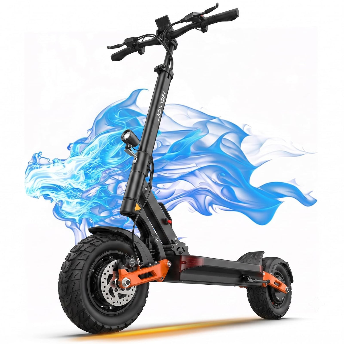 5600W Motor 46 MPH 27Ah Battery 10" Off Road Foldable Electric Scooter W546190