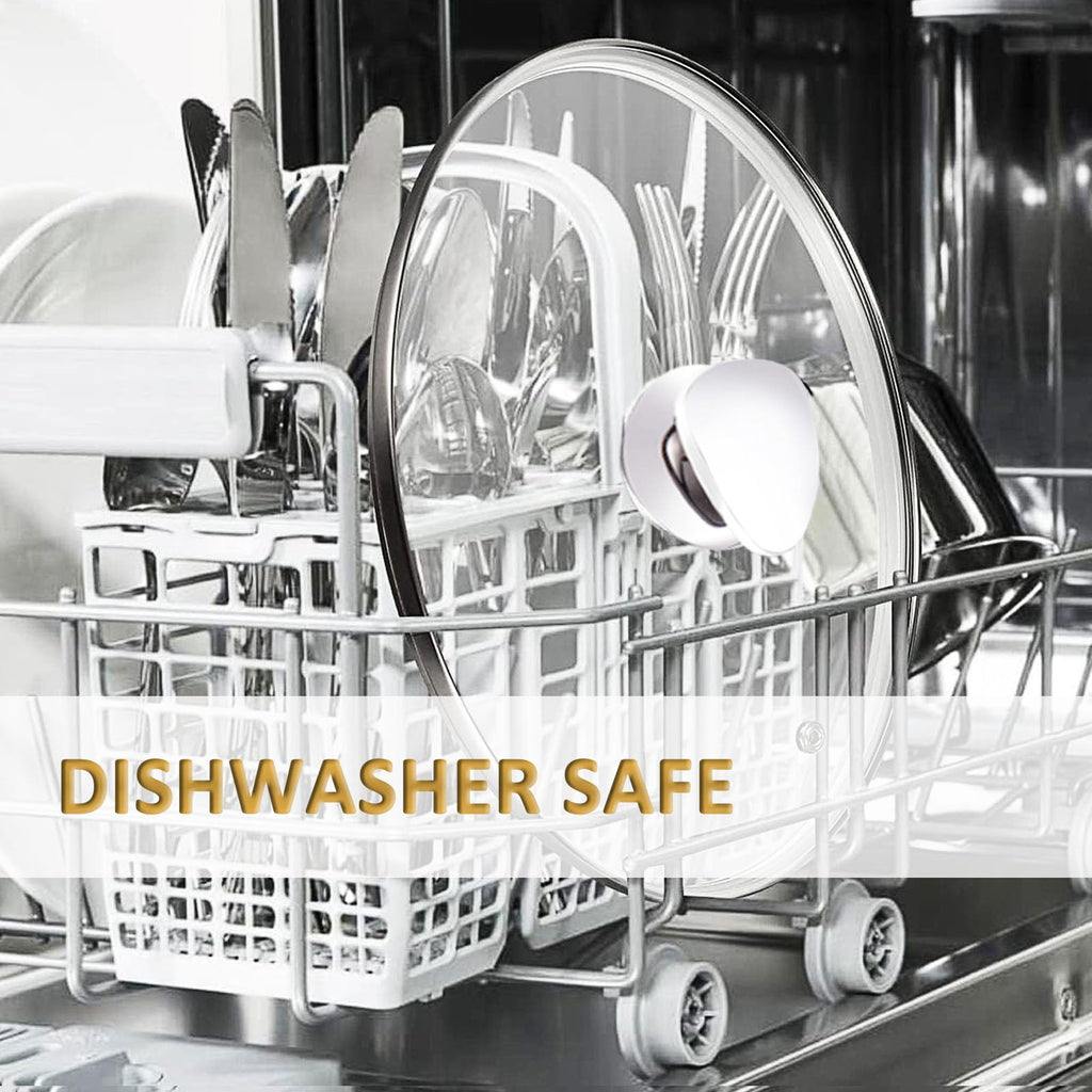 14 Inch Clear Tempered Glass Lid with Vent D505