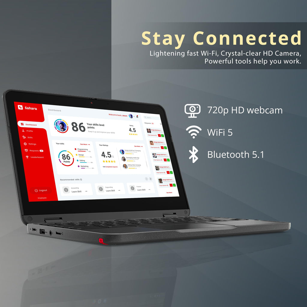 11.6" 2-in-1 Touchscreen Chromebook L892617