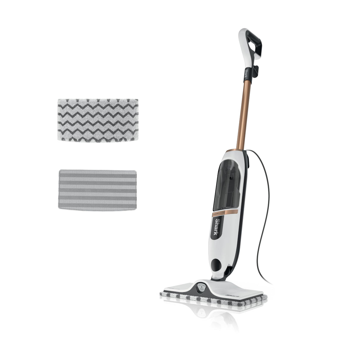 Steam Mop with 3 Steam Modes, 2 Washable Pads W931172