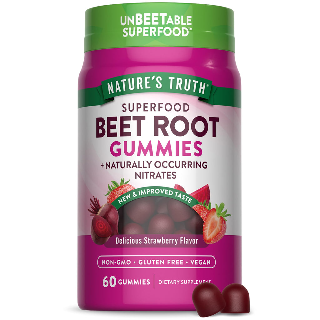 Beet Root Gummies 60 Count M123