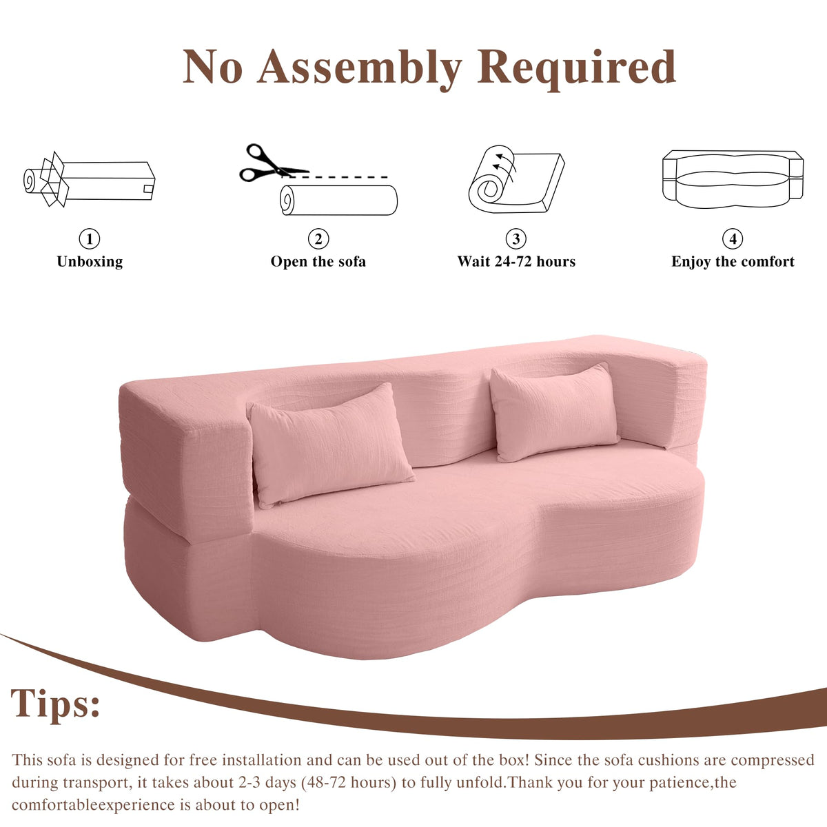 Convertible Sofa Bed W602