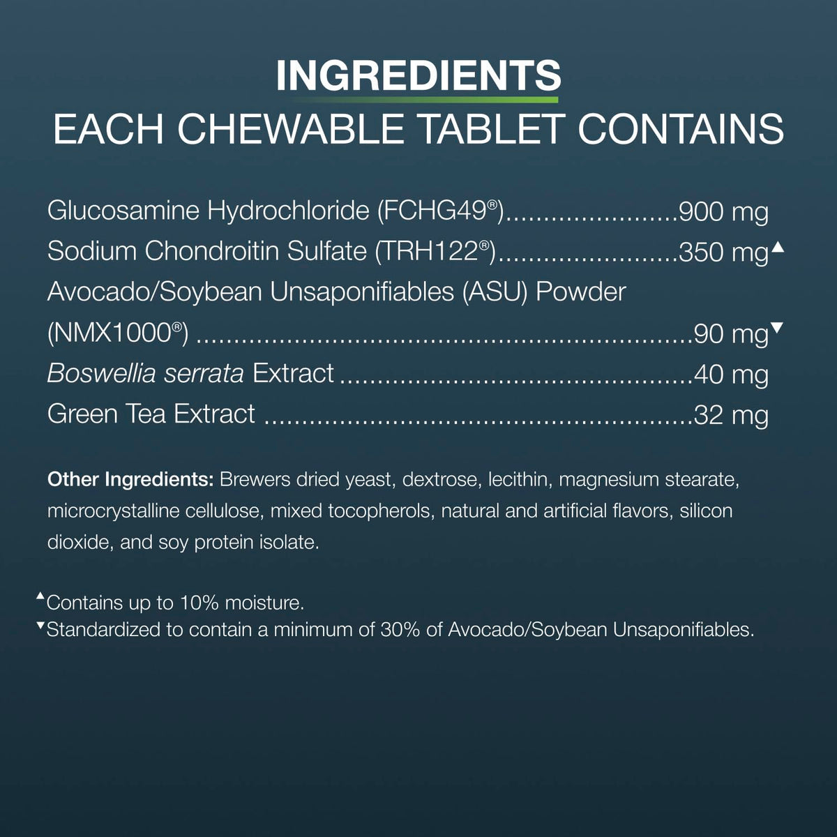 Chewable Tablets Joint Supplement for Large Dogs F49319
