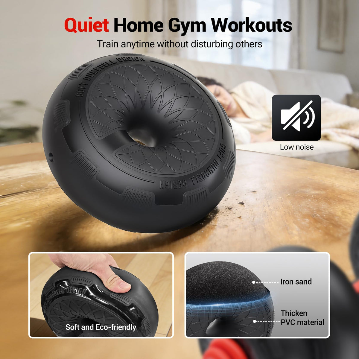 Adjustable Dumbbell Set with Connector C885735
