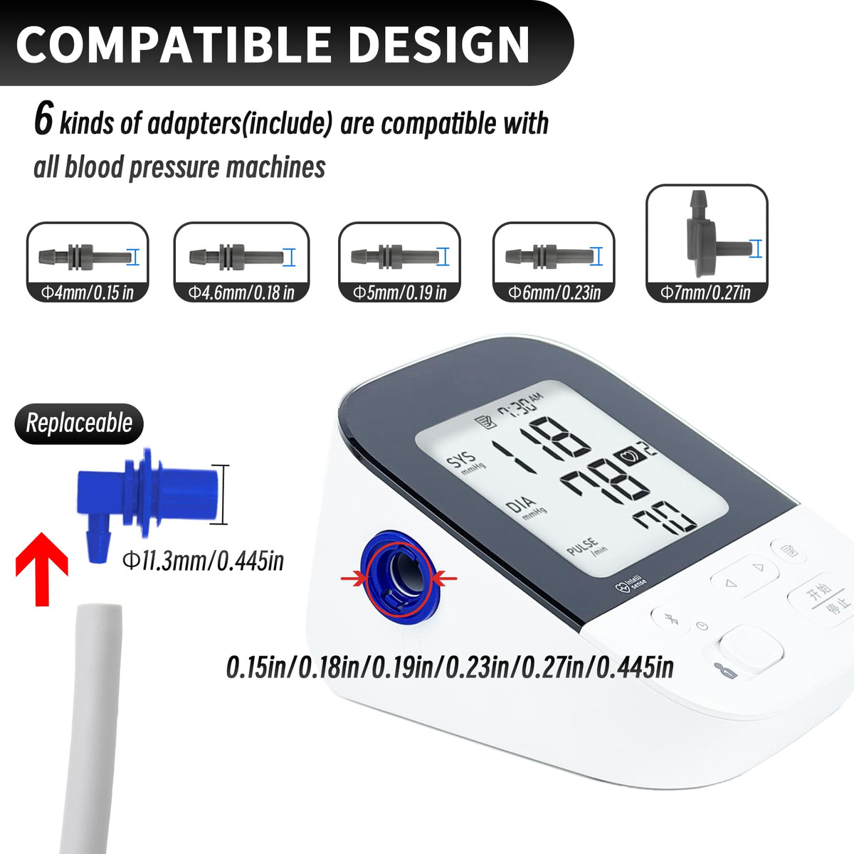 Large Blood Pressure Cuff 9"-16.5" C4207