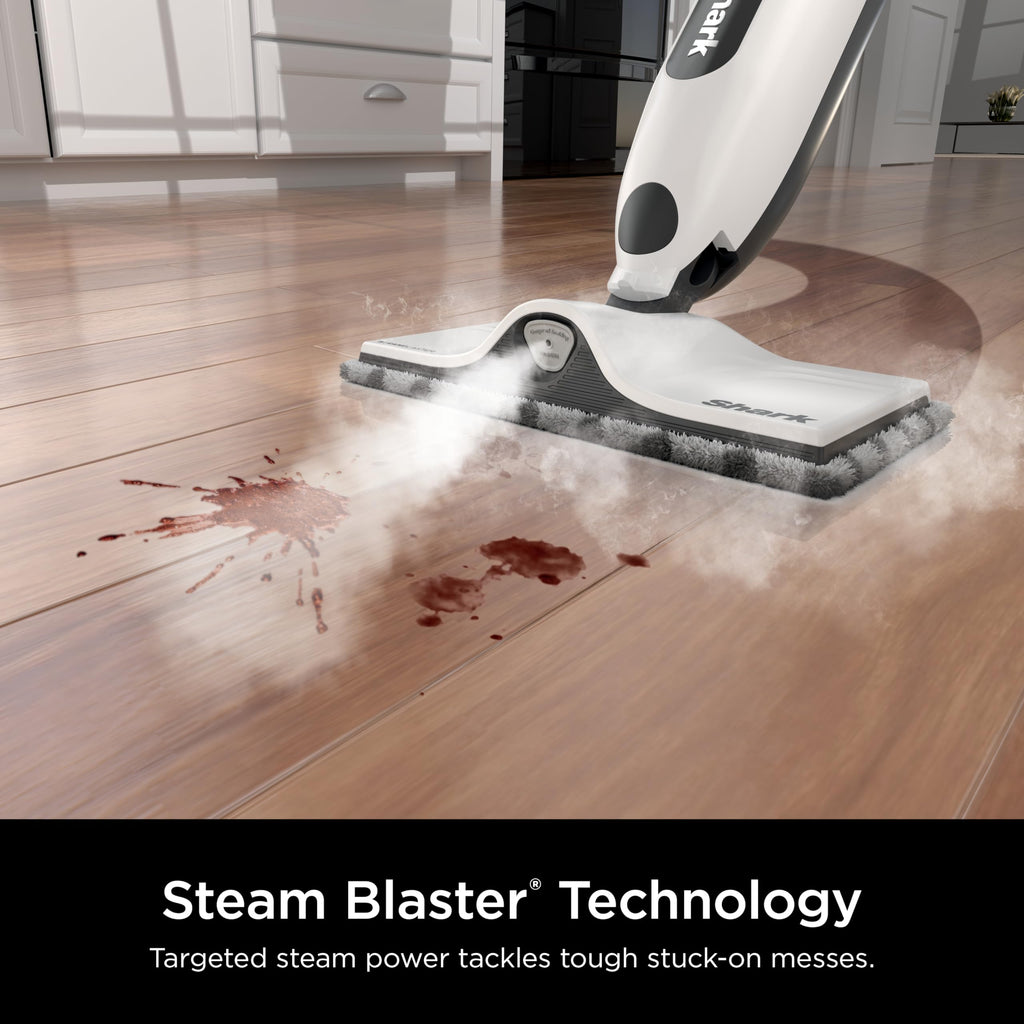 Steam Mop with 3 Steam Modes, 2 Washable Pads W931172