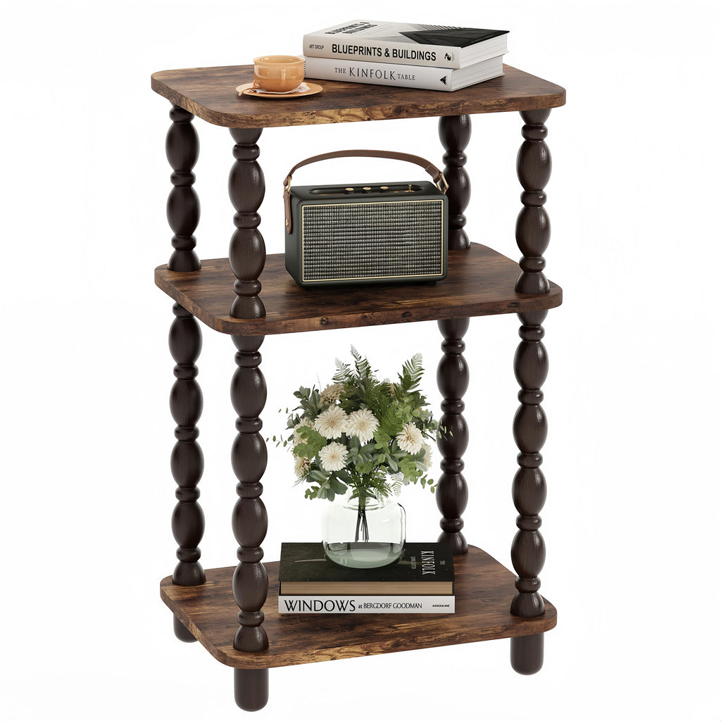 3-Tier Narrow End Table Q694165
