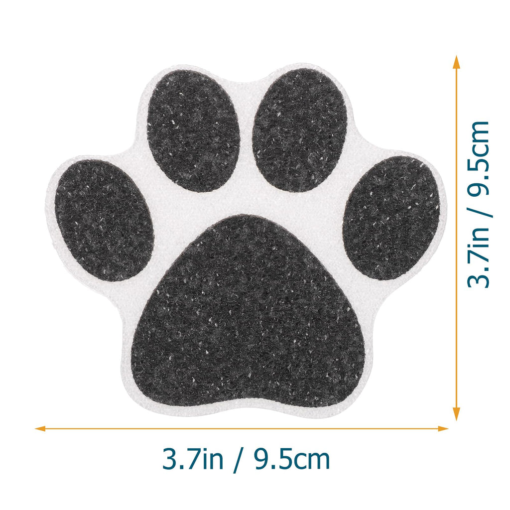 Non Slip Bathtub Stickers 10 pcs Dog Paw Decals Q685375