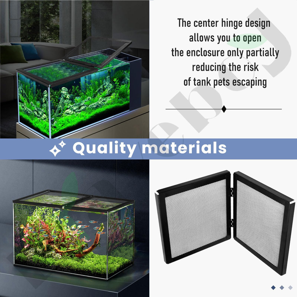 10-Gallon Screen Cover for Aquariums and Glass Tanks T952309
