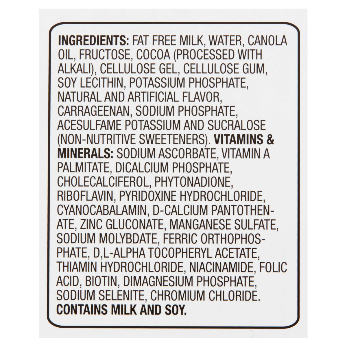 Creamy Milk Chocolate Meal Replacement Shake 11 fl oz 12 Count I428
