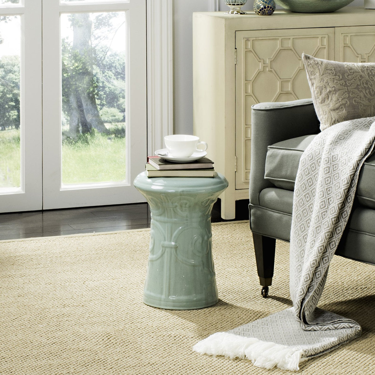 Ceramic Decorative Garden Stool H4098