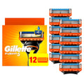 5-Blade Mens Razor Blade Refills, 12 Count Z725670