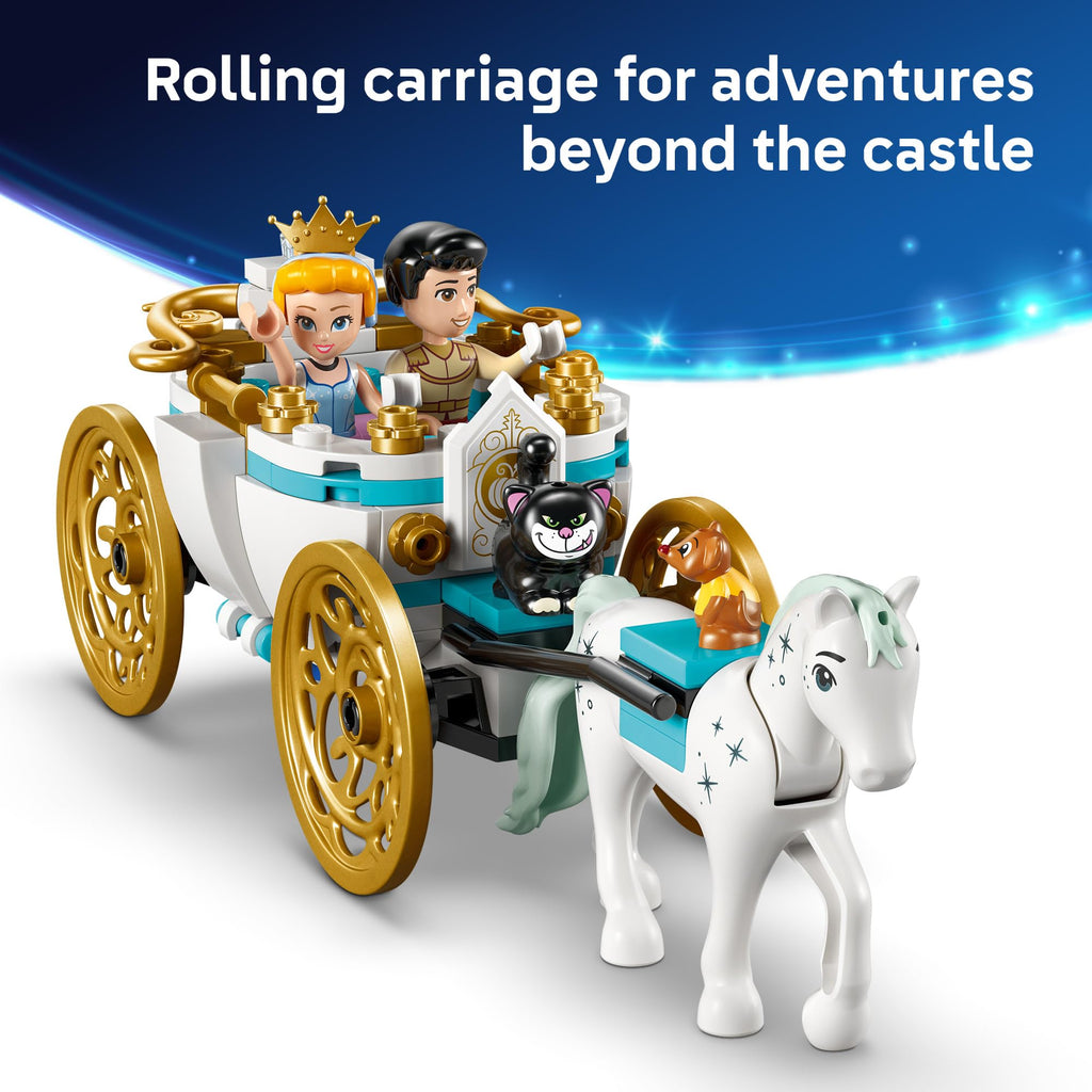 Disney Princess Castle Building Toy with 2 Minidolls D518