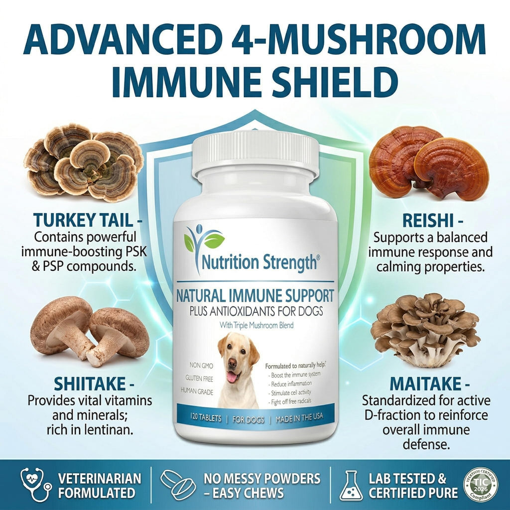 Immune Support for Dogs 120 Chewable Tablets B869