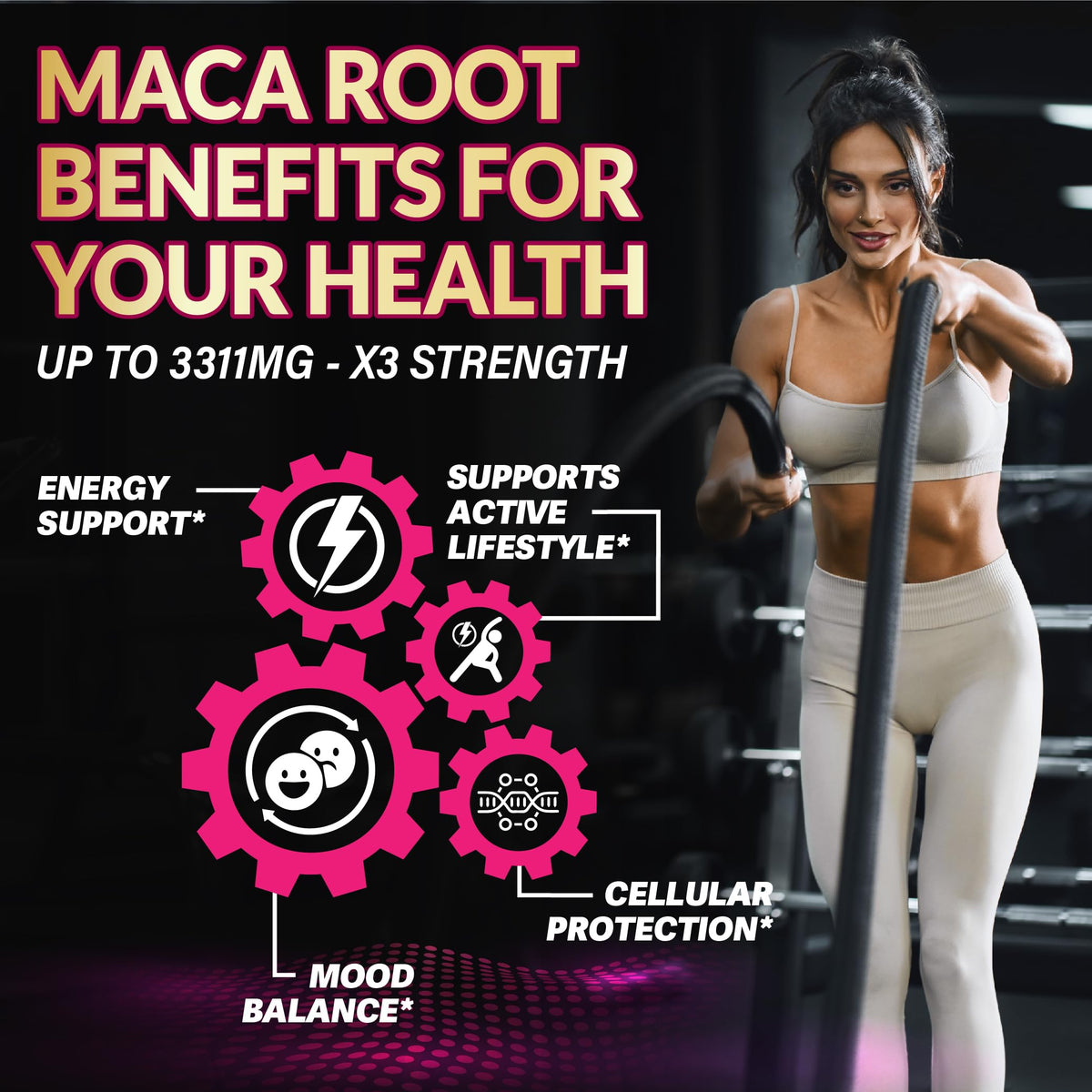 Maca Root Liquid Drops with Ashwagandha 1 Fl Oz E8418