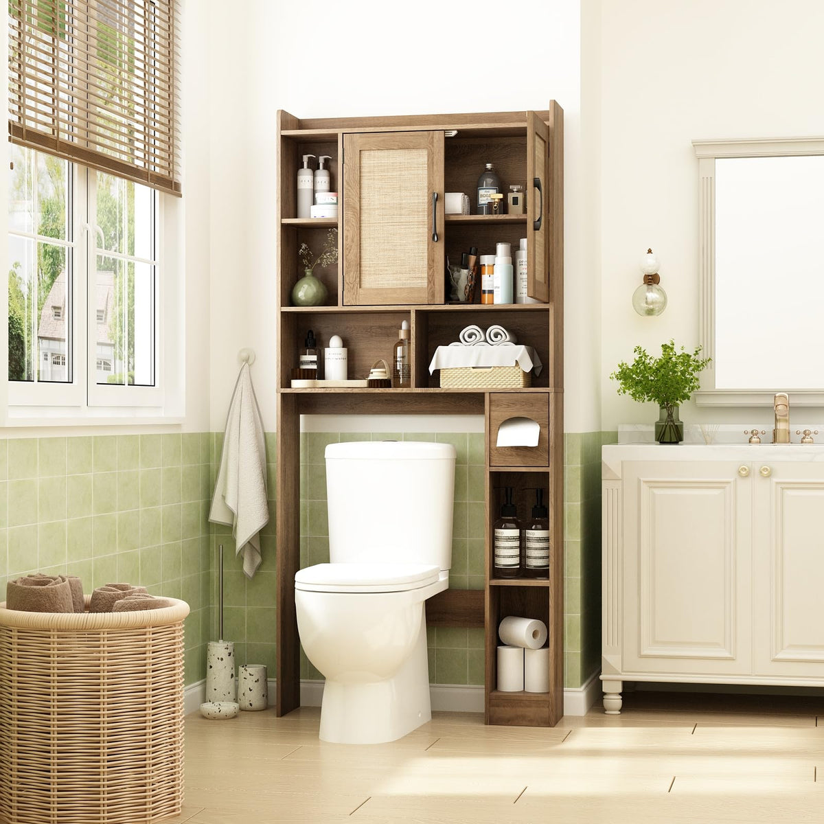 Over The Toilet Storage Cabinet W6384
