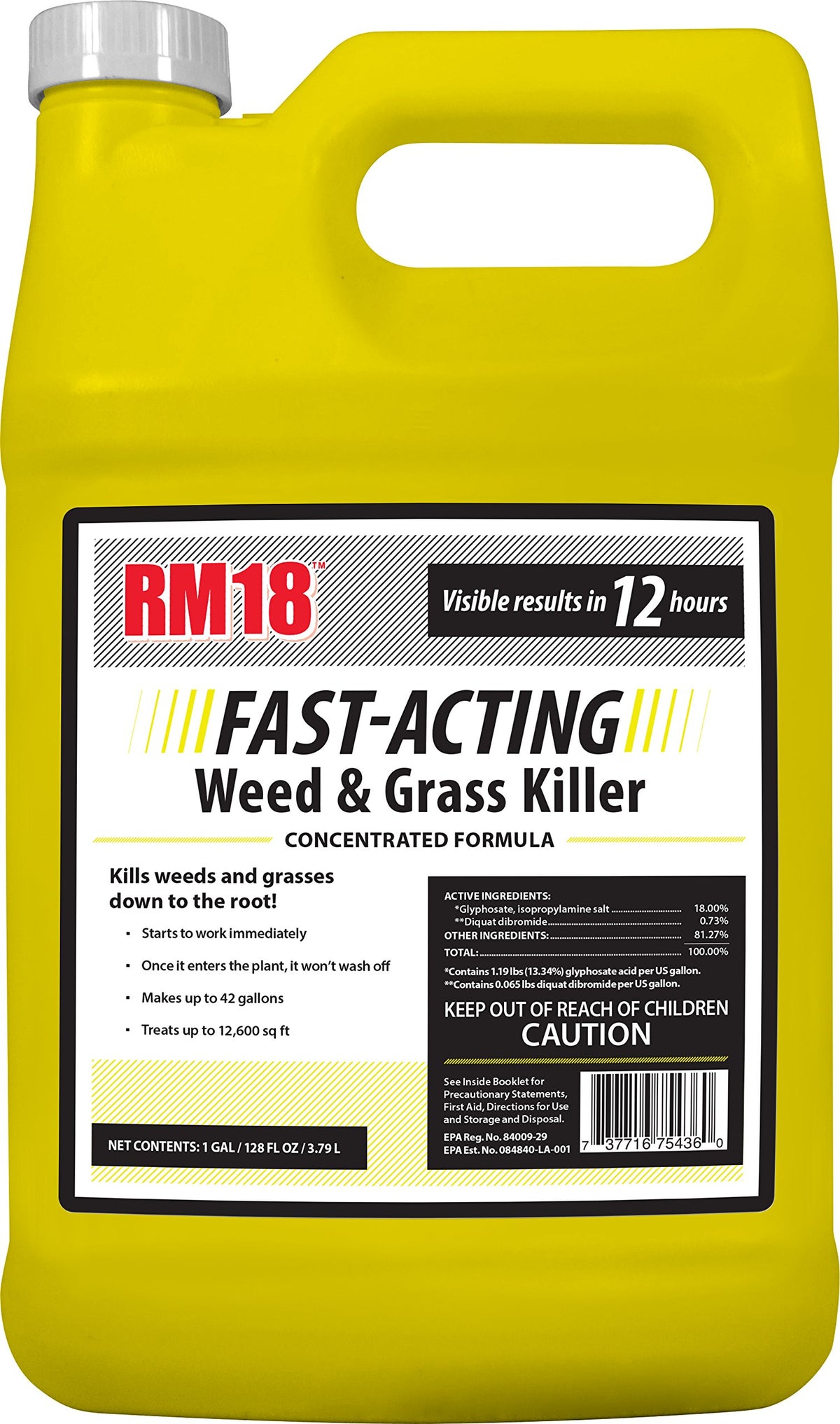 Fast-Acting Weed & Grass Killer Herbicide Spray 1-gallon D70848