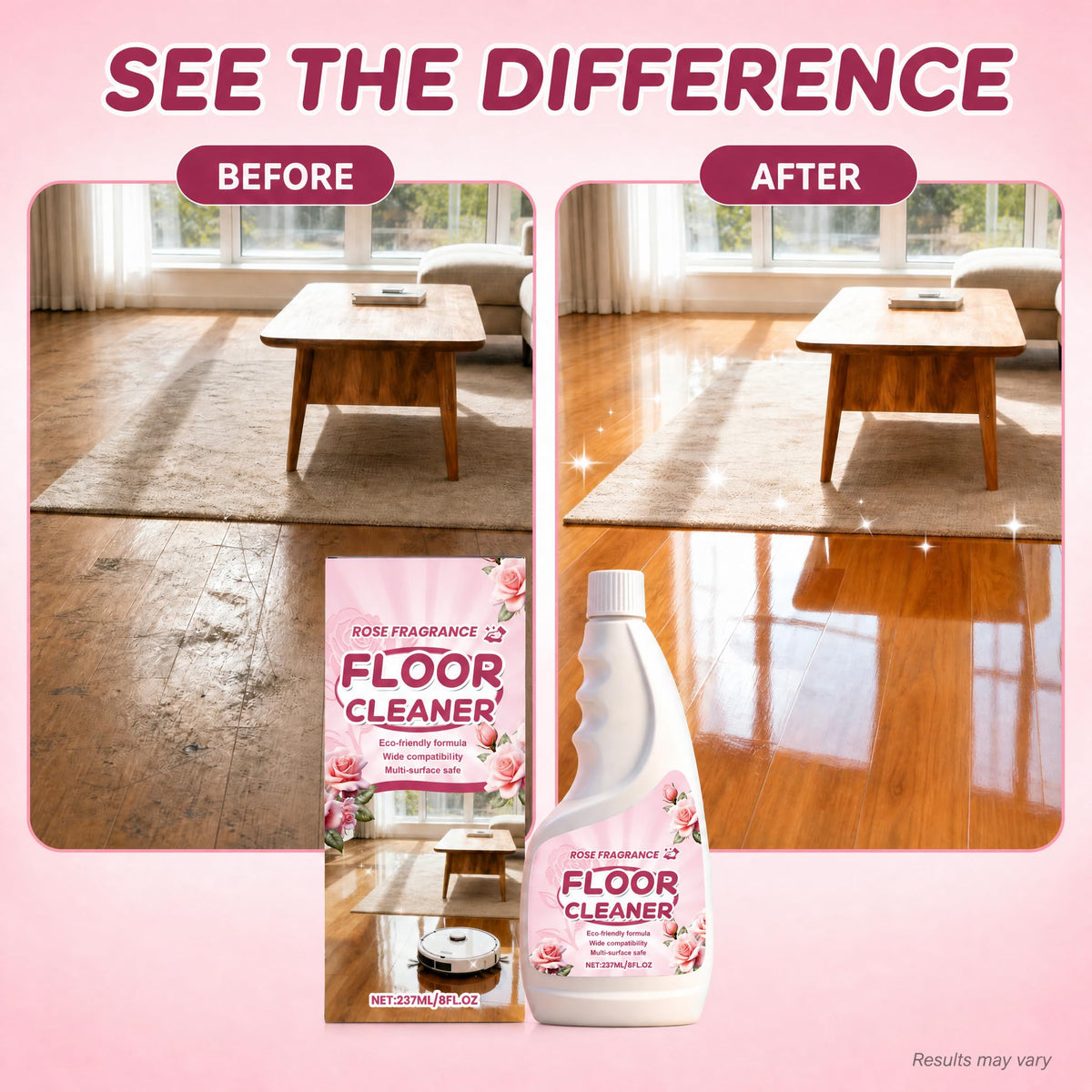 Rose Scent Floor Cleaner 8 fl.oz A63597