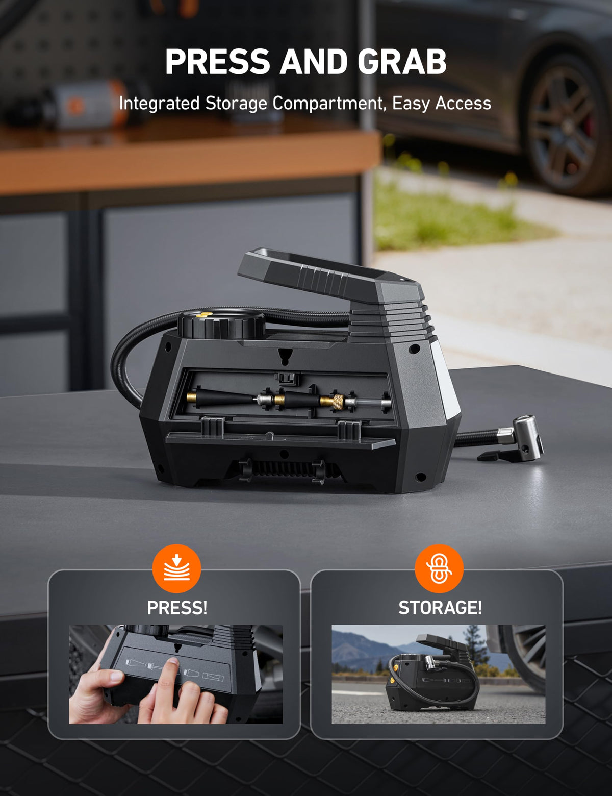 Cordless Portable Air Compressor M2849