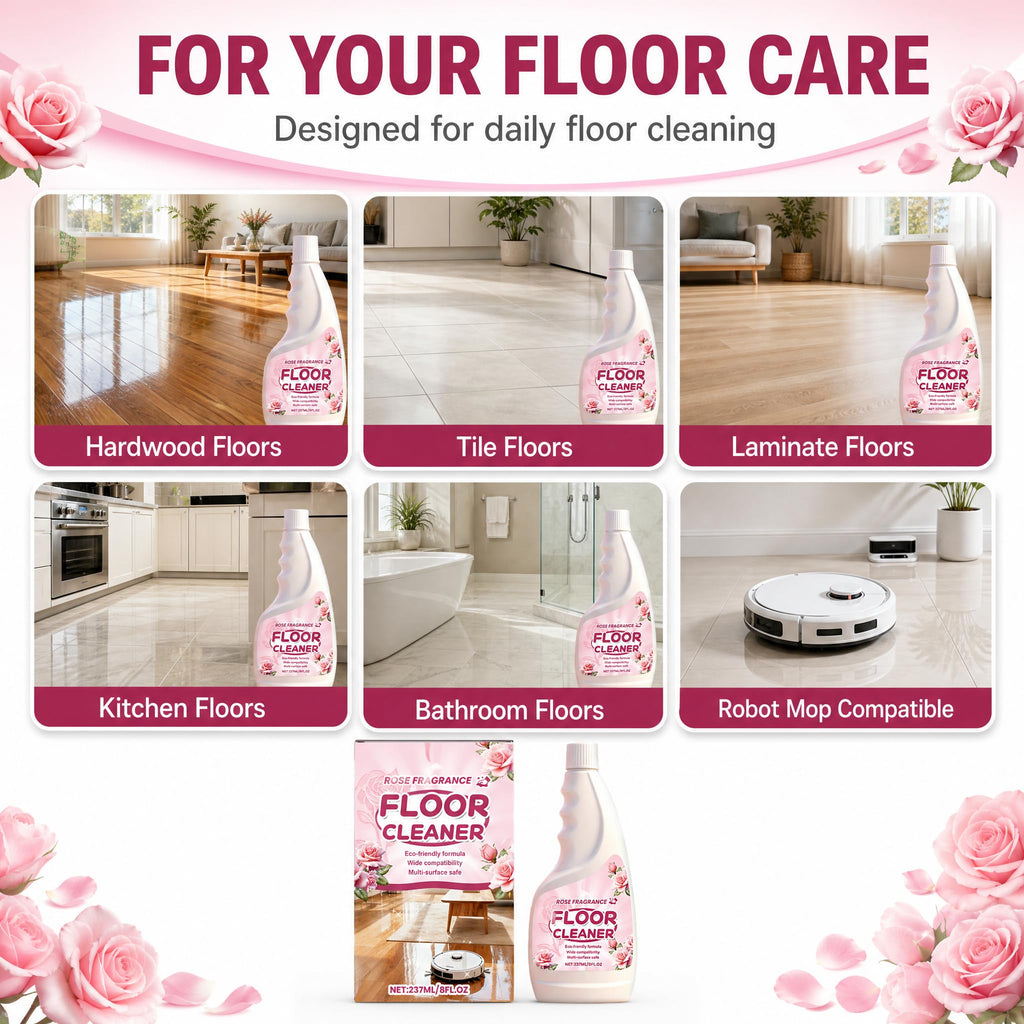Rose Scent Floor Cleaner 8 fl.oz A63597