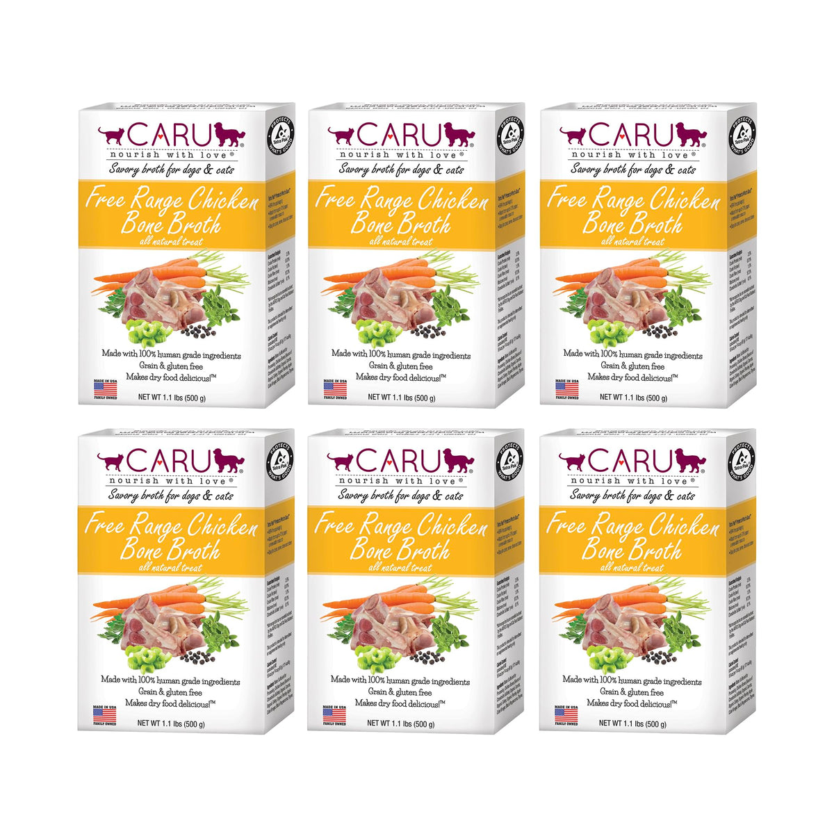 Free Range Chicken Bone Broth 17.6 oz 6 Pack H231981