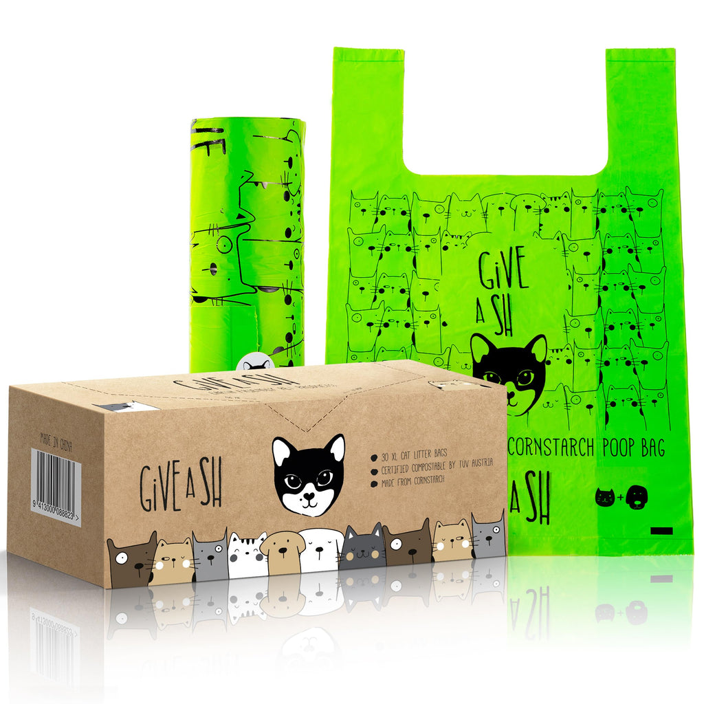 Compostable Cat Litter Bags XL 30 Count I978995
