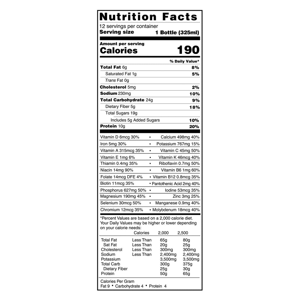 Creamy Milk Chocolate Meal Replacement Shake 11 fl oz 12 Count I428