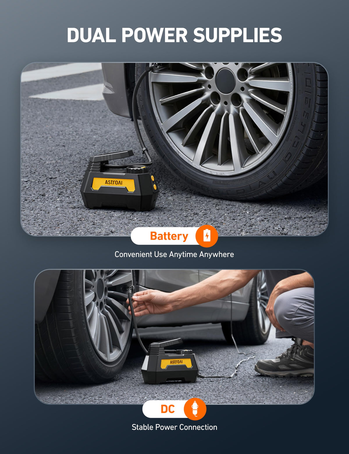 Cordless Portable Air Compressor M2849