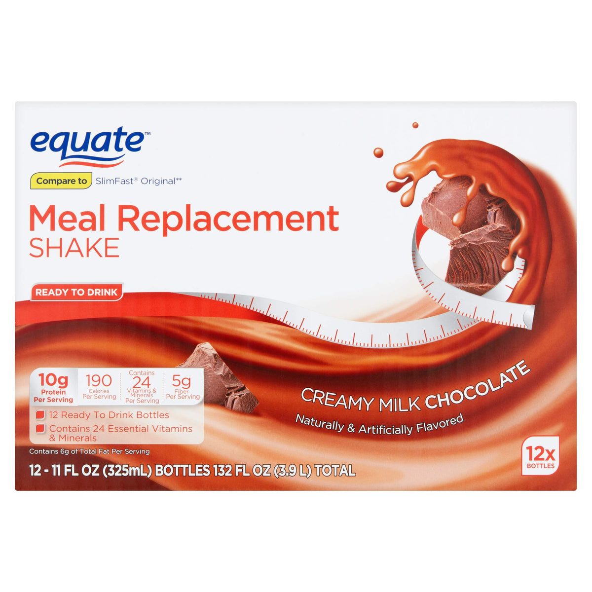 Creamy Milk Chocolate Meal Replacement Shake 11 fl oz 12 Count I428