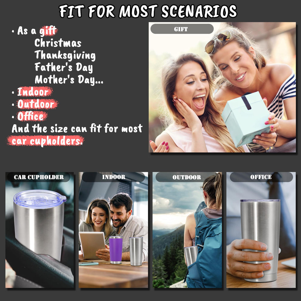 20 oz Insulated Stainless Steel Tumbler D73113