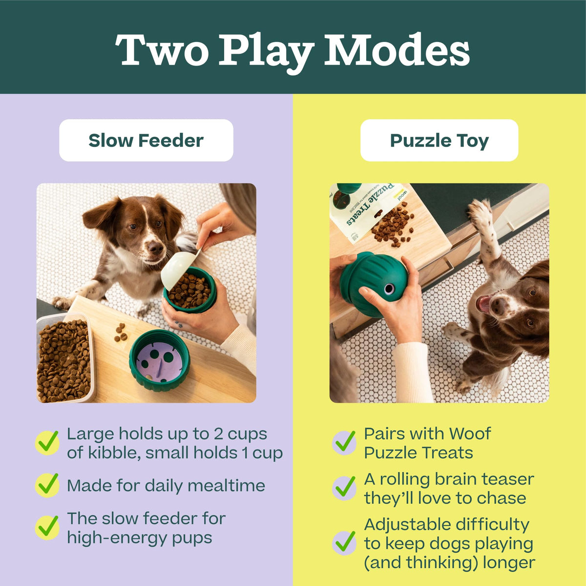 Dog Puzzle Slow Feeder Toy N3090
