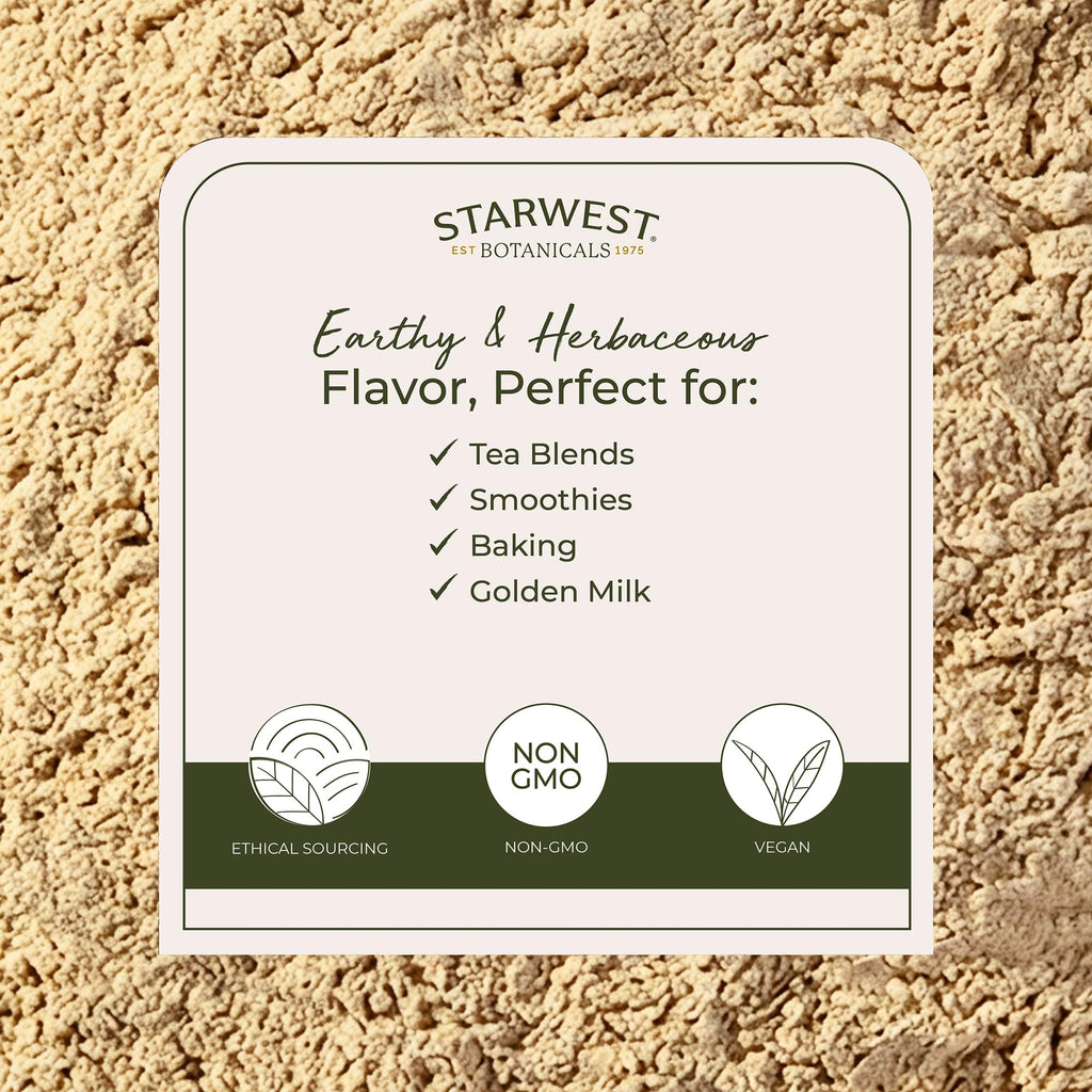 Organic Ashwagandha Root Powder 1 lb Bag B908