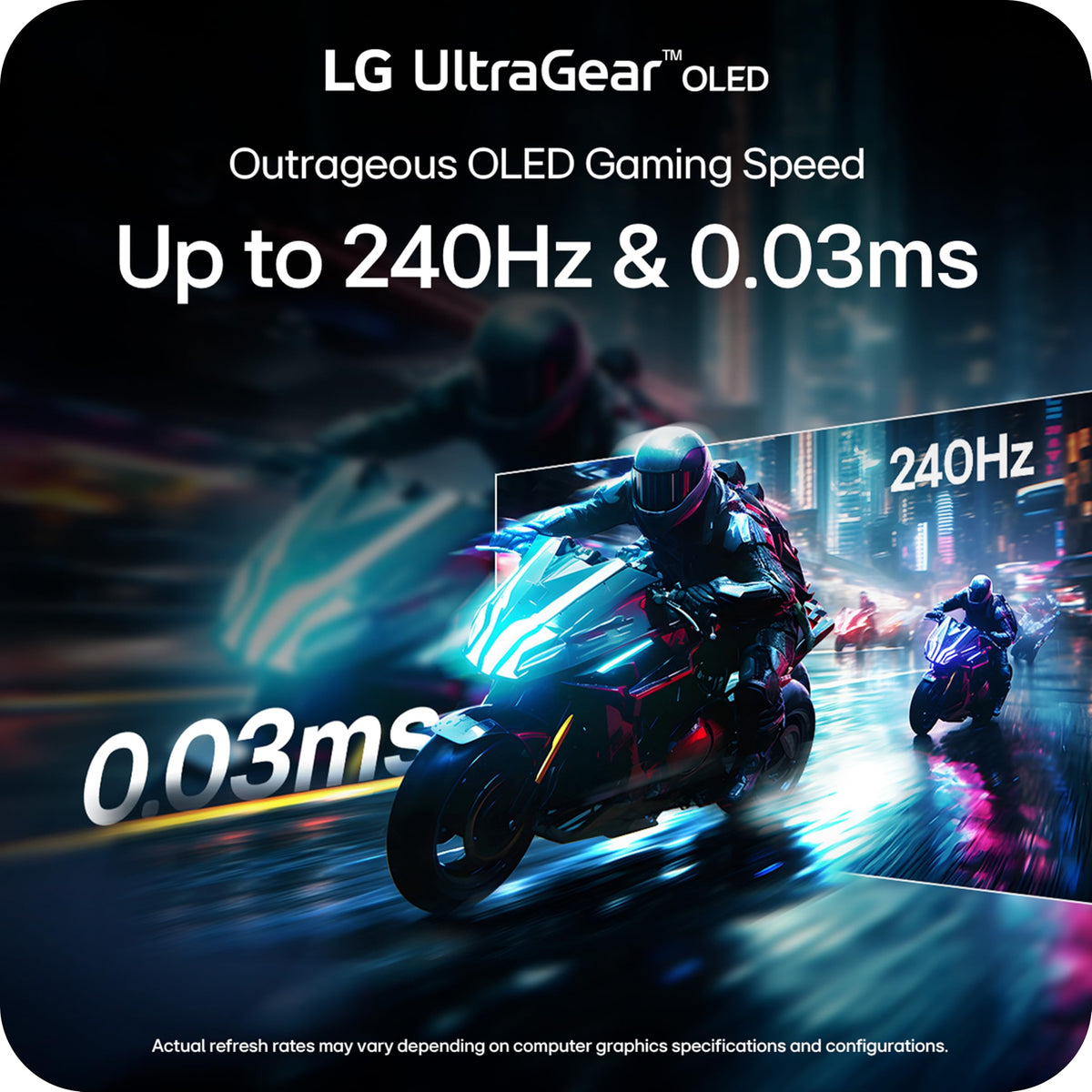 45-Inch OLED Curved Gaming Monitor, 240Hz, 0.03ms X9428