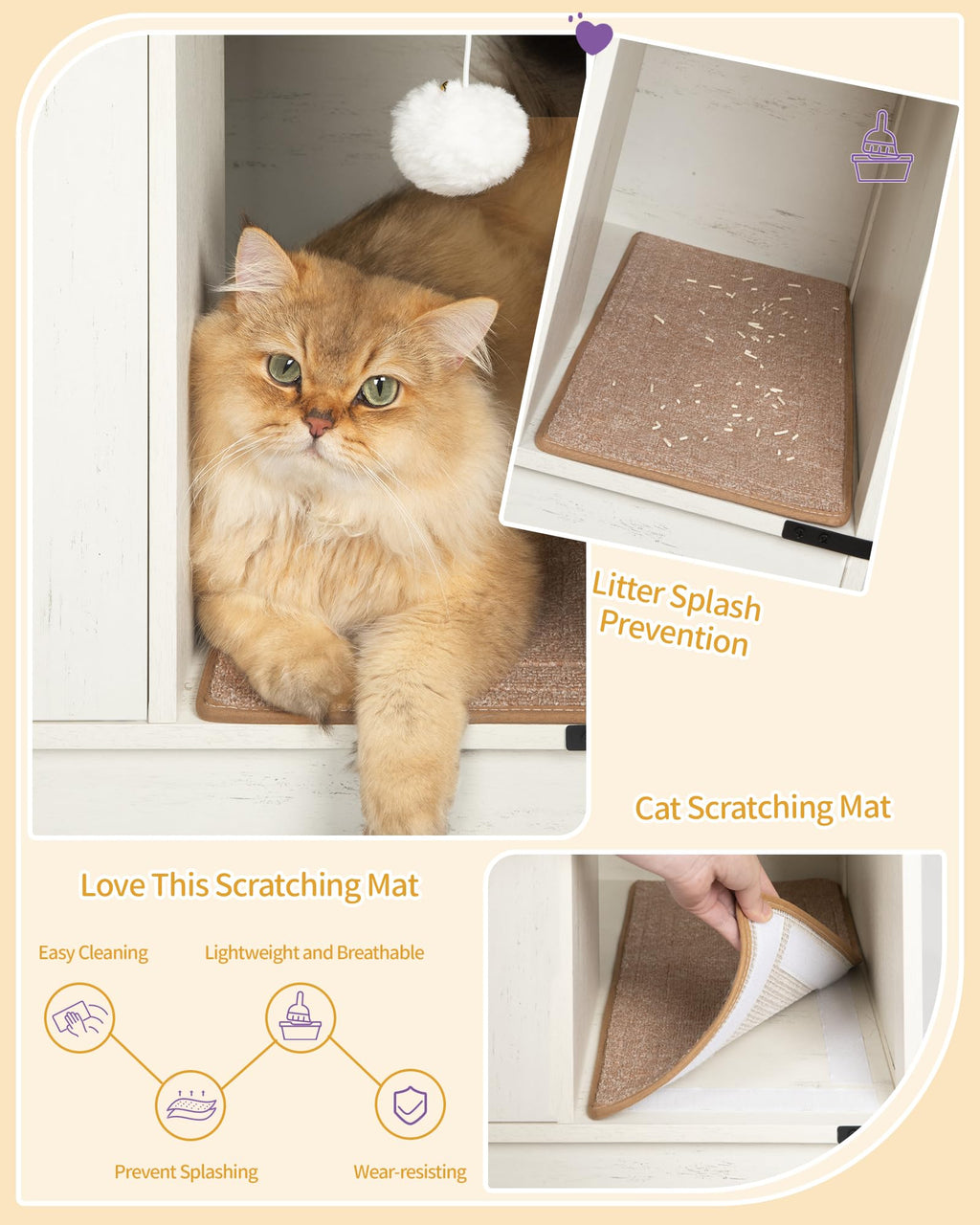 Cat Litter Box Enclosure J2352